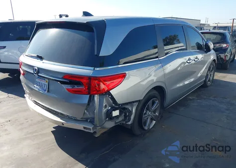 2022 Honda Odyssey Ex from USA, damaged, VIN 5FNRL6H55NB006631